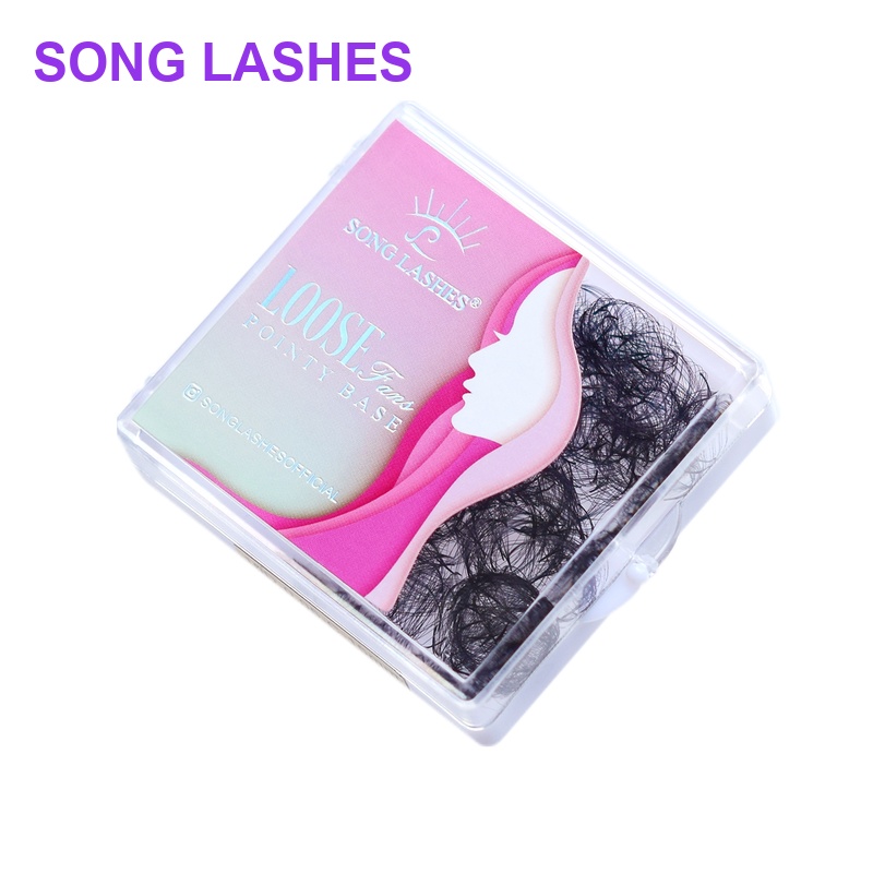 Eyelash Extensions Classic - Song Lashes Promade Fans 3D-10D07 Pointy