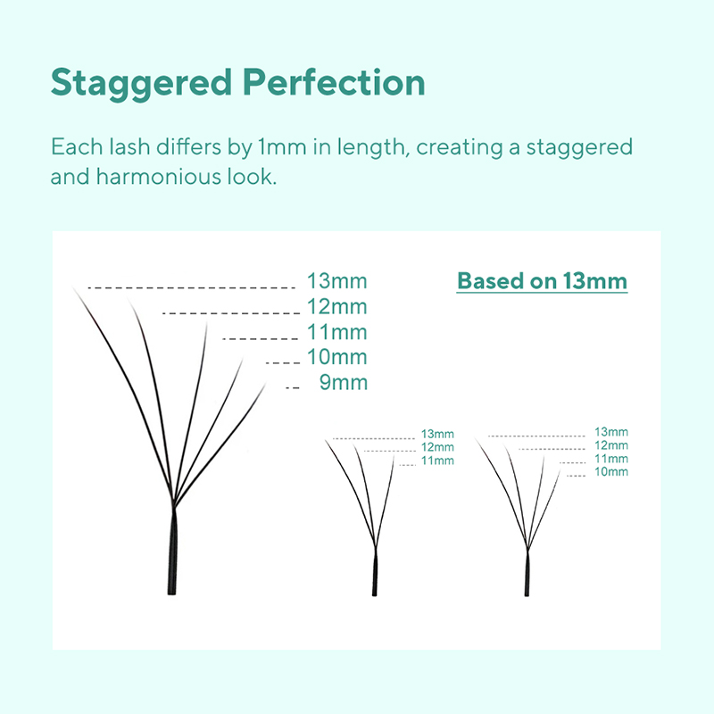 DIYDAY Foxy W-Shaped 3D 4D 5D  - Eyelash Extension Volume Cat Eye 评论和价格