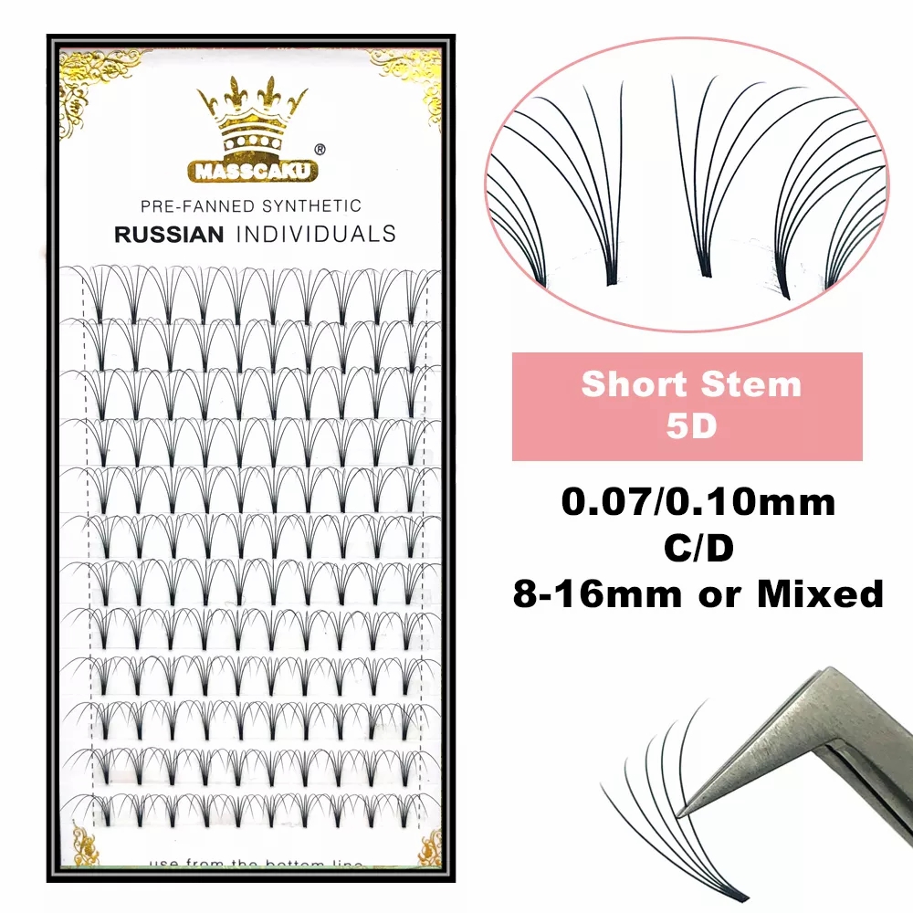 MASSCAKU Premade Russian Volum - Eyelash Extension Russian Volume 评论和价格