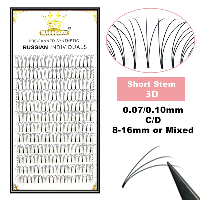 MASSCAKU Premade Russian Volum - Eyelash Extension Russian Volume 评论和价格