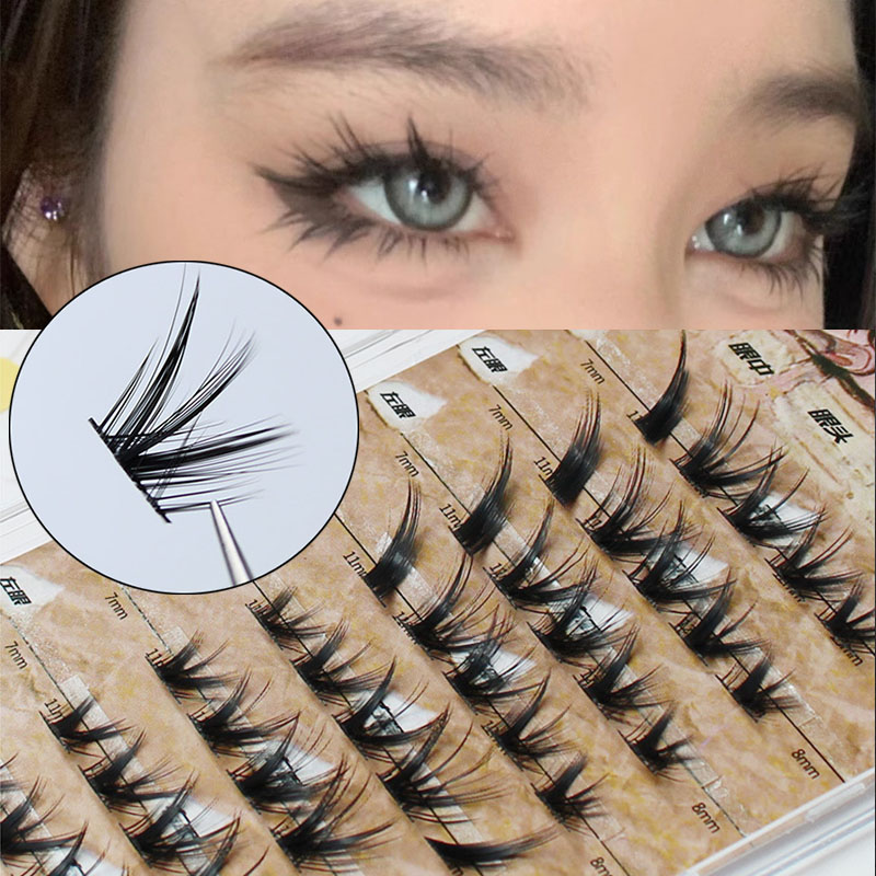 New Cat Eye Mink Eyelashes 3D  - Eyelash Extension Volume Cat Eye 评论和价格
