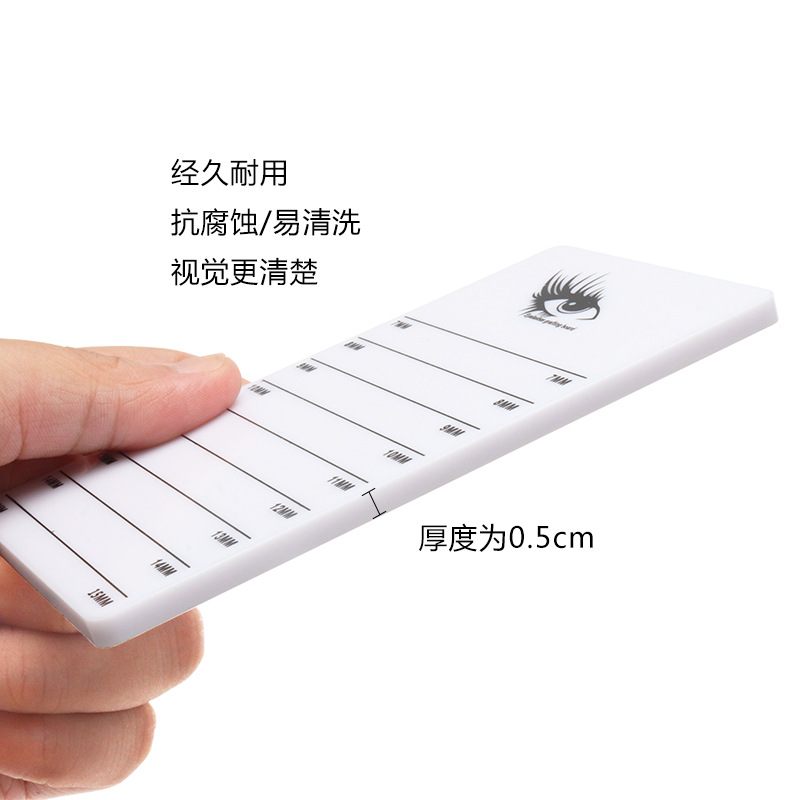 1Pc Acrylic Lash Holder Palett - Eyelash Extension Course 评论和价格
