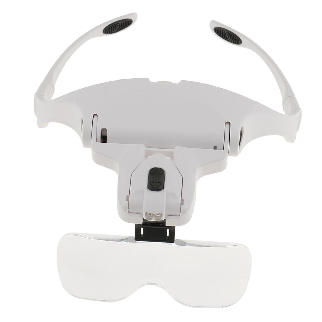 Magnifier Glasses with LED Rot - Eyelash Extension With Glasses 评论和价格