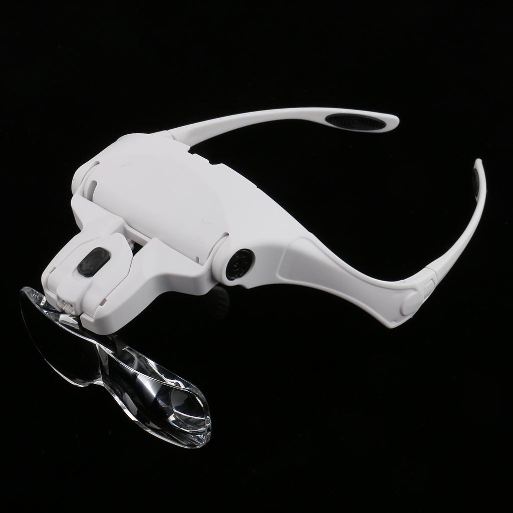 Magnifier Glasses with LED Rot - Eyelash Extension With Glasses 评论和价格