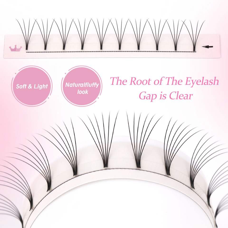 AGUUD Soft Natural Premade Vol - Eyelash Extension Russian Volume 评论和价格