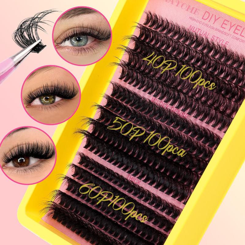 False Eyelash Cluster Individu - Eyelash Extension Volume 评论和价格