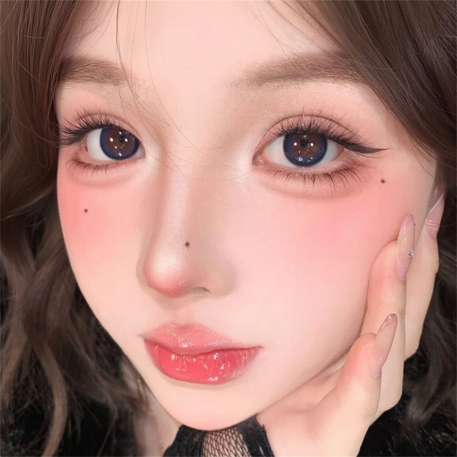 Dense Fishtail False Eyelashes - Eyelash Extension Volume Cat Eye 评论和价格