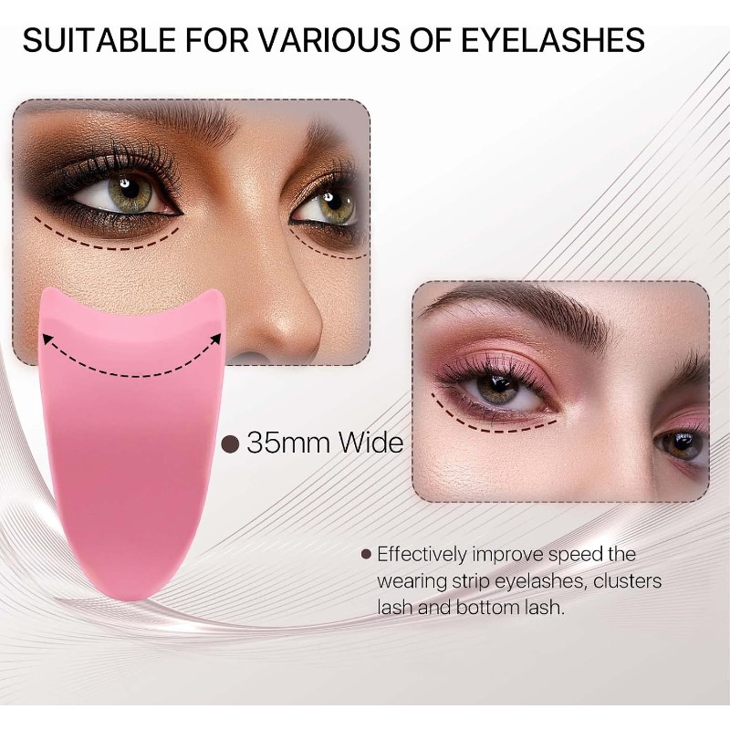 Eyelash Applicator Tool 35mm W - Lash Extension Tweezers 评论和价格