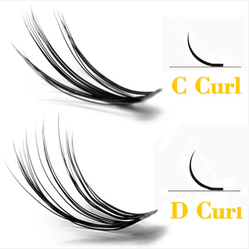 20/30D Mink Eyelashes Natural  - Eyelash Extension Russian Volume 评论和价格