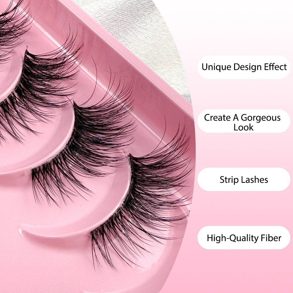10Pairs Reusable 3D Dramatic F - Eyelash Extension Volume Cat Eye 评论和价格