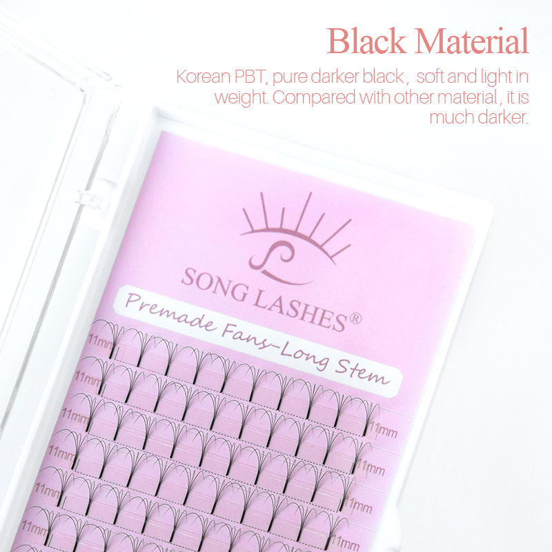 SONGLASHES Long Root 2D to 6D  - Eyelash Extension Russian Volume 评论和价格
