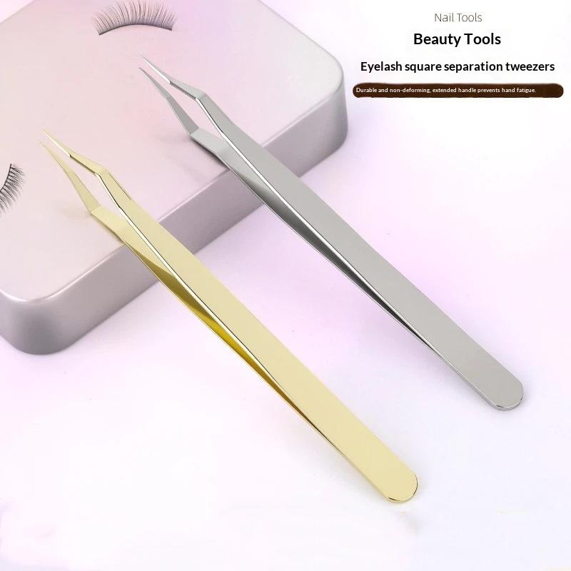 @*1 Set Stainless Steel Eyelas - Lash Extension Tweezers 评论和价格
