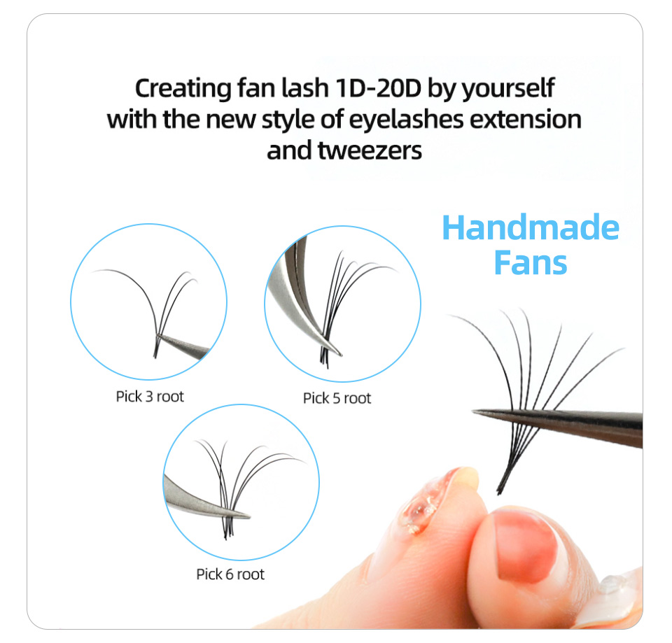 AGUUD 16 Rows Long 16-20mm Eye - Eyelash Extensions Classic 评论和价格