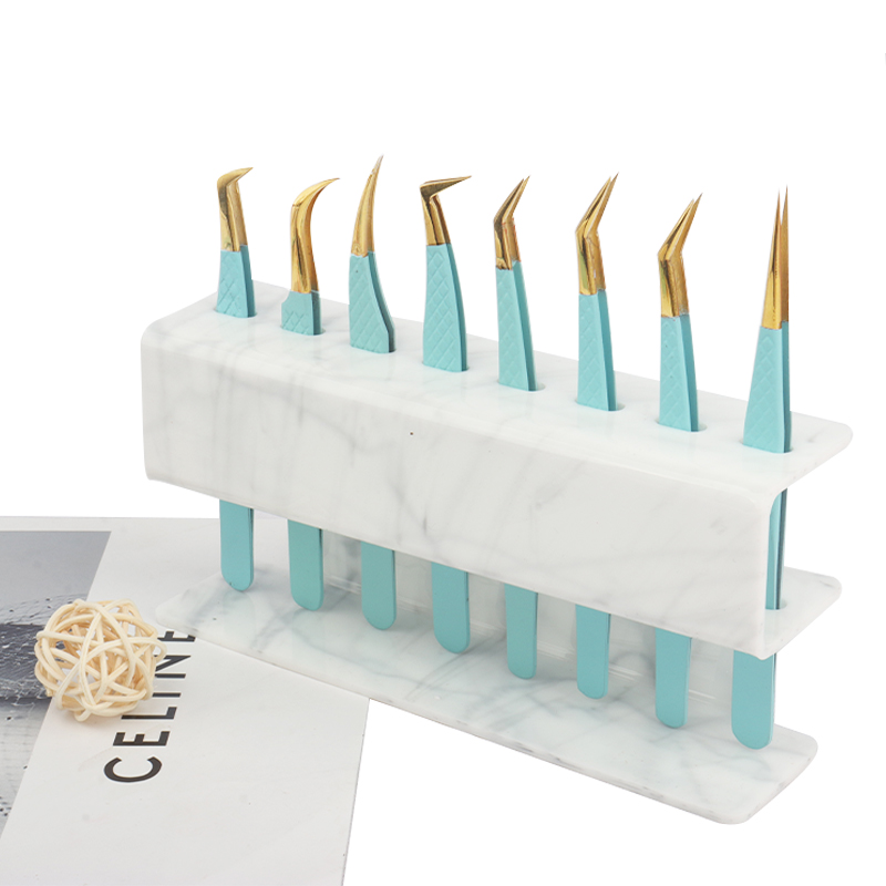 8 Holes Tweezers Display Stand - Lash Extension Tweezers 评论和价格