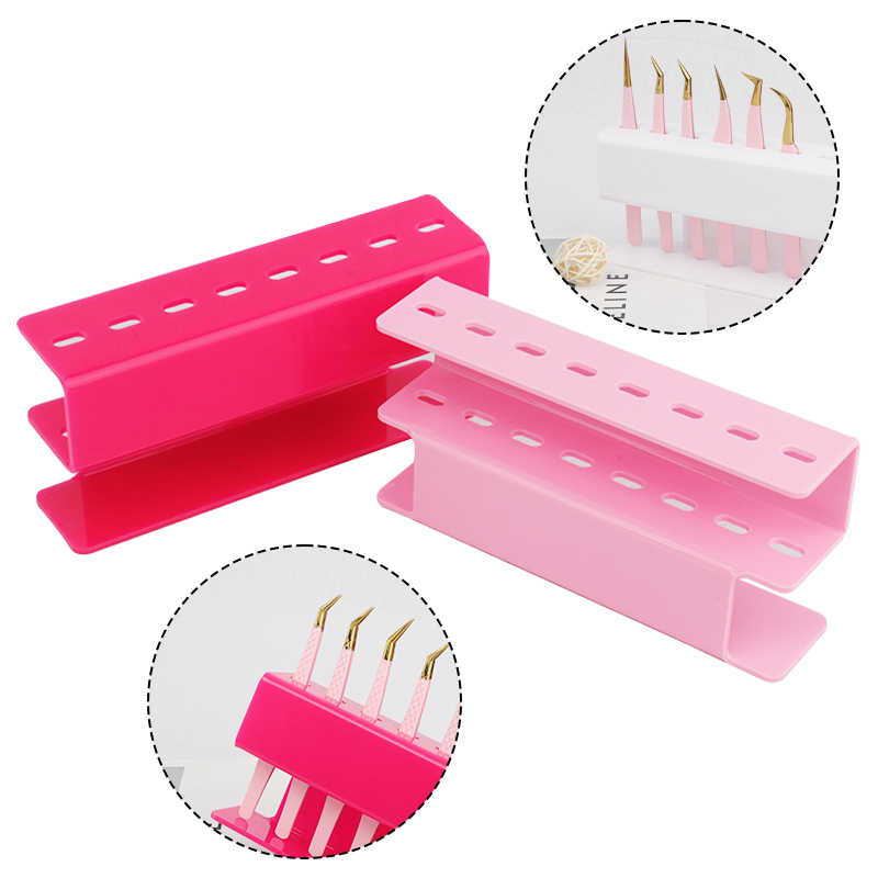 8 Holes Tweezers Display Stand - Lash Extension Tweezers 评论和价格