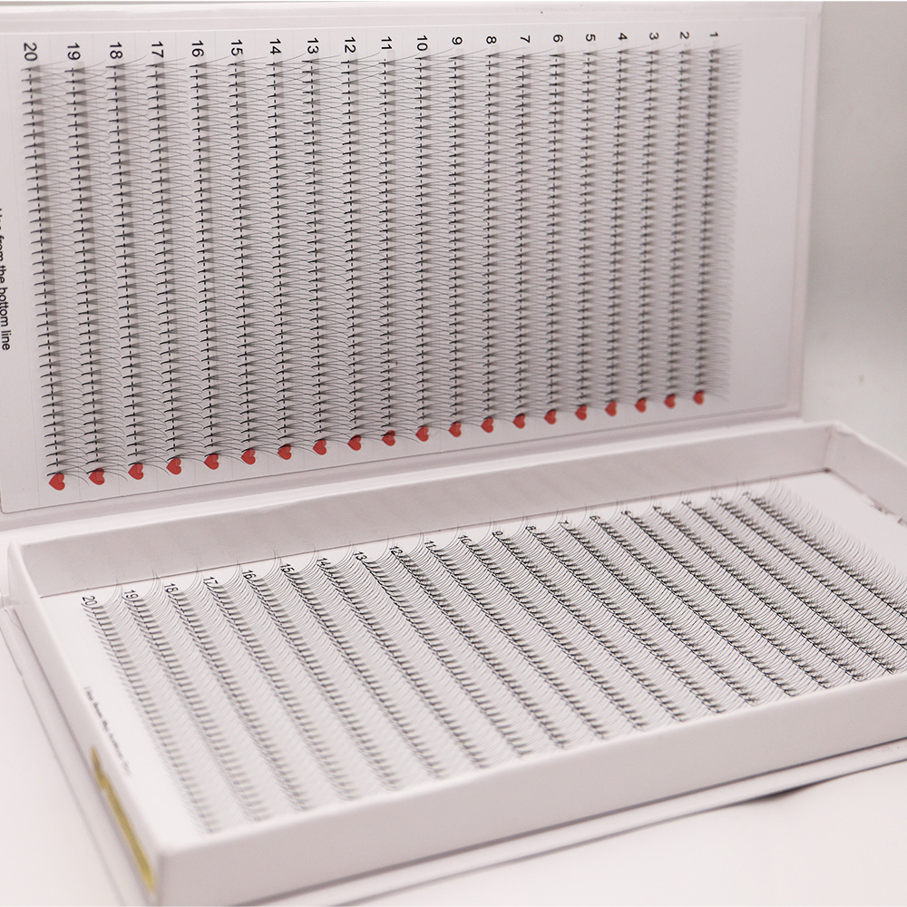 40Line 2D 1600 Fans 20D XXL Tr - Eyelash Extension Russian Volume 评论和价格