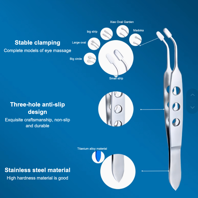 Eyelid Tweezers Meibomian Glan - Lash Extension Tweezers 评论和价格