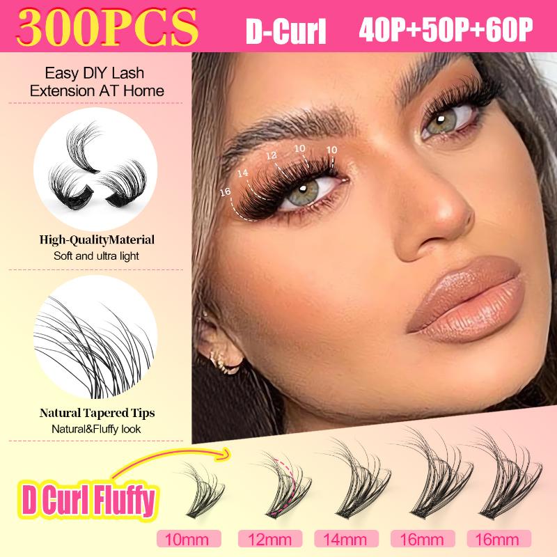 Cluster Lashes Kit Individual  - Eyelash Extension Volume 评论和价格