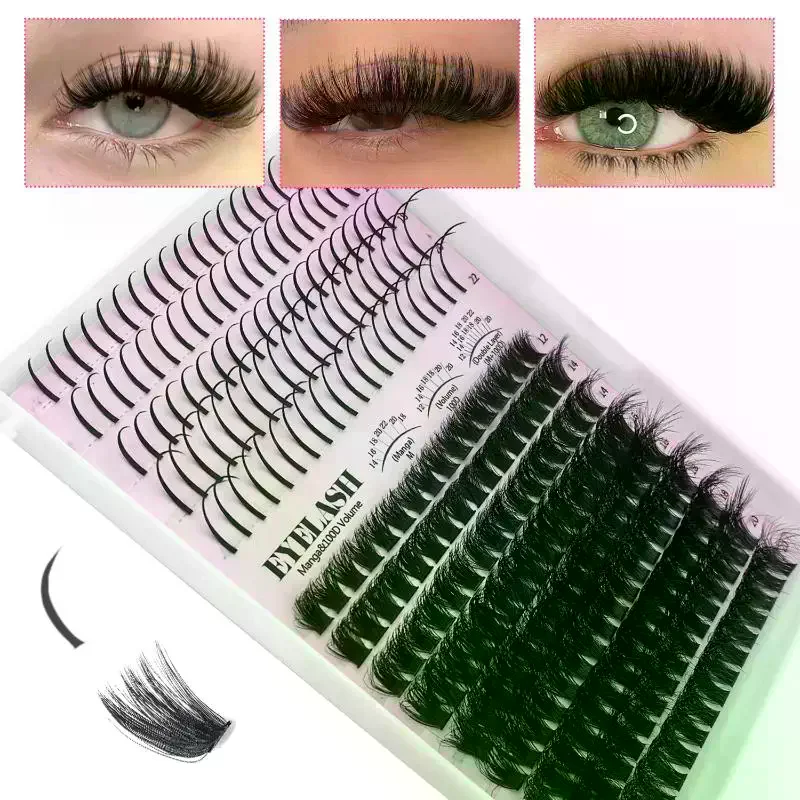 Lash Clusters Kit Lash Spikes  - Eyelash Extension Volume 评论和价格