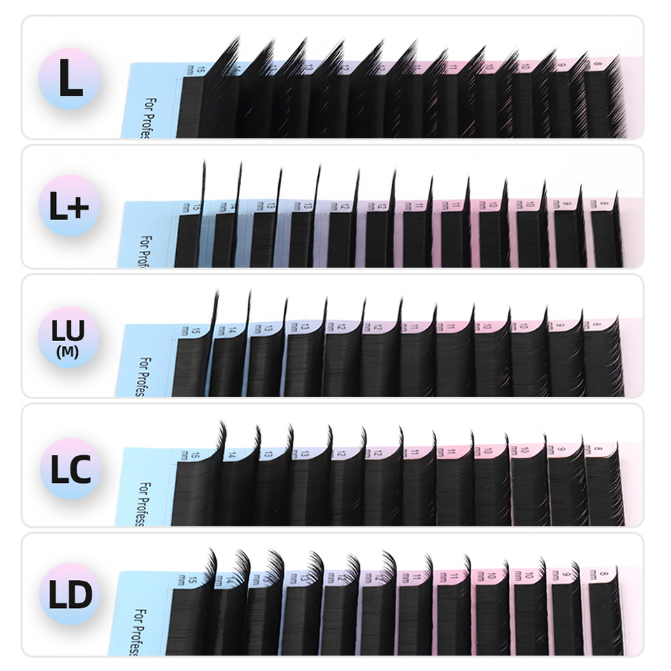 RUJADE L L+ LC LD LU(M) Curl I - Eyelash Extensions Classic 评论和价格