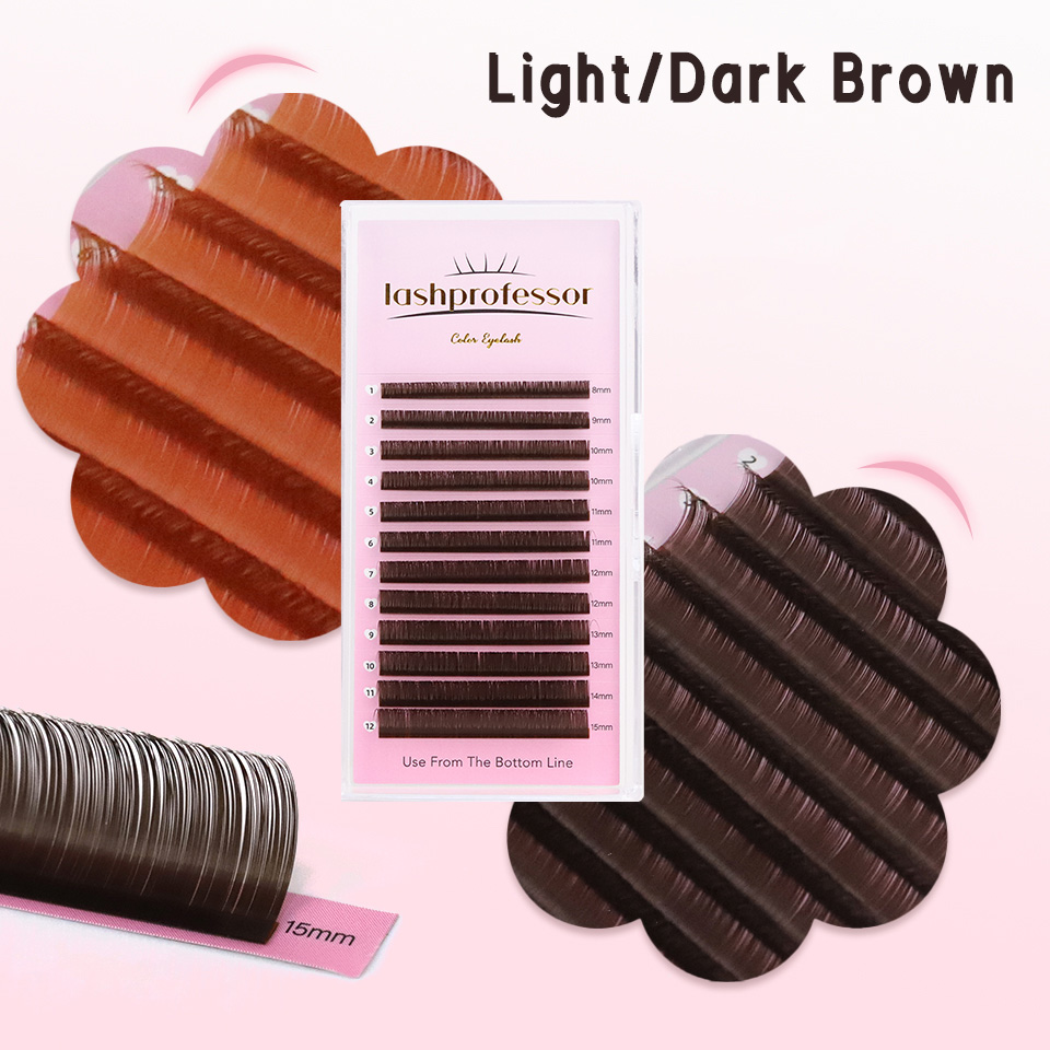 Dark Brown Eyelash Extension 0 - Eyelash Extensions Classic 评论和价格