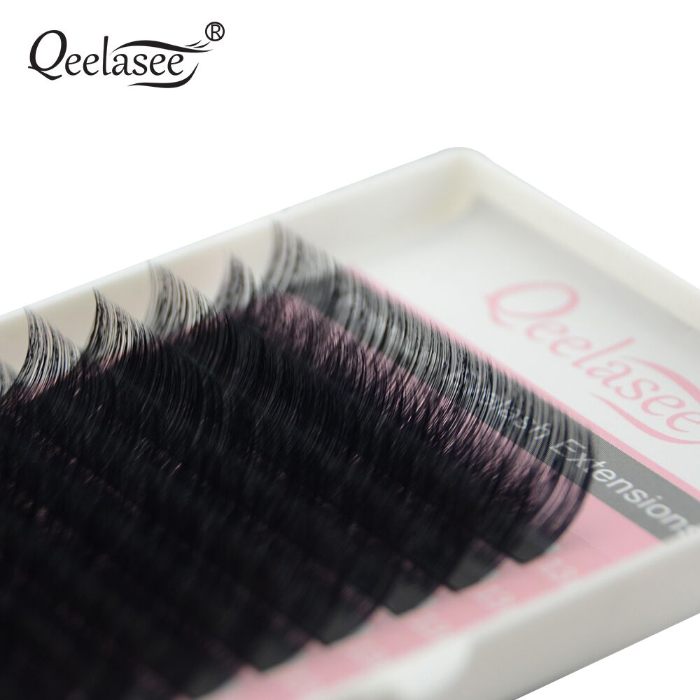 Qeelasee Faux Mink Individual  - Eyelash Extension Russian Volume 评论和价格