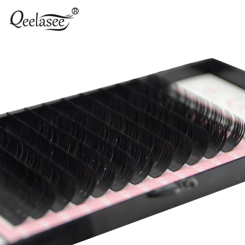 Qeelasee Faux Mink Individual  - Eyelash Extension Russian Volume 评论和价格