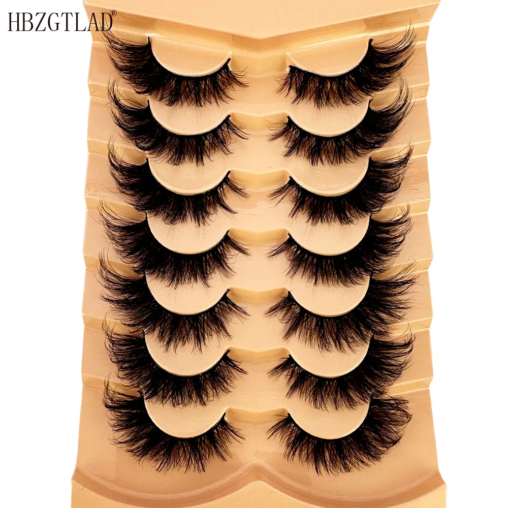 7pairs Thick Cat Eye Lashes Fl - Eyelash Extension Volume Cat Eye 评论和价格