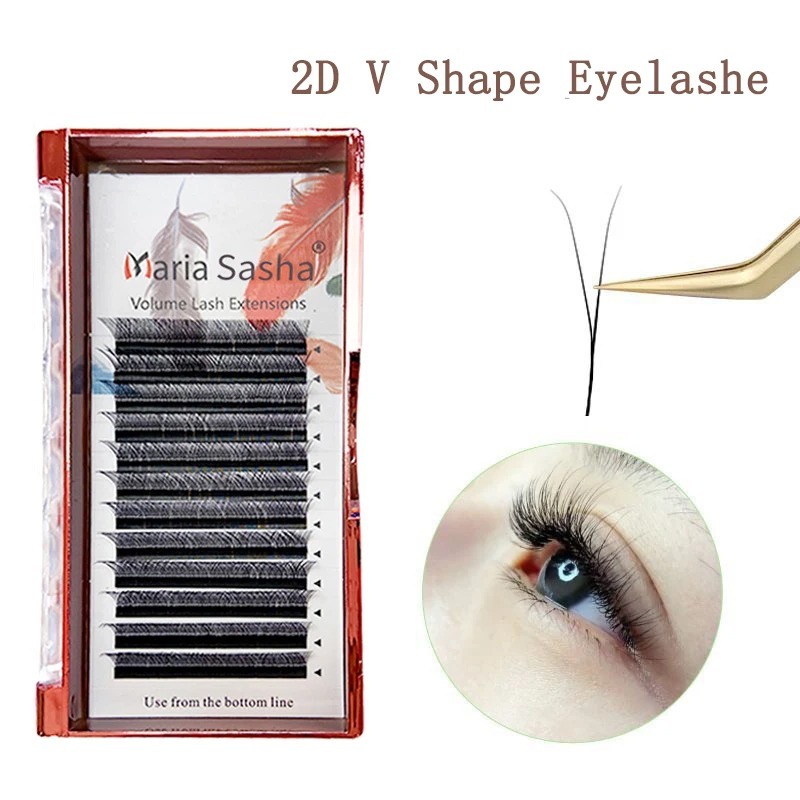 MARIA 2D Y Shape Eyelashes Han - Eyelash Extensions Classic 评论和价格