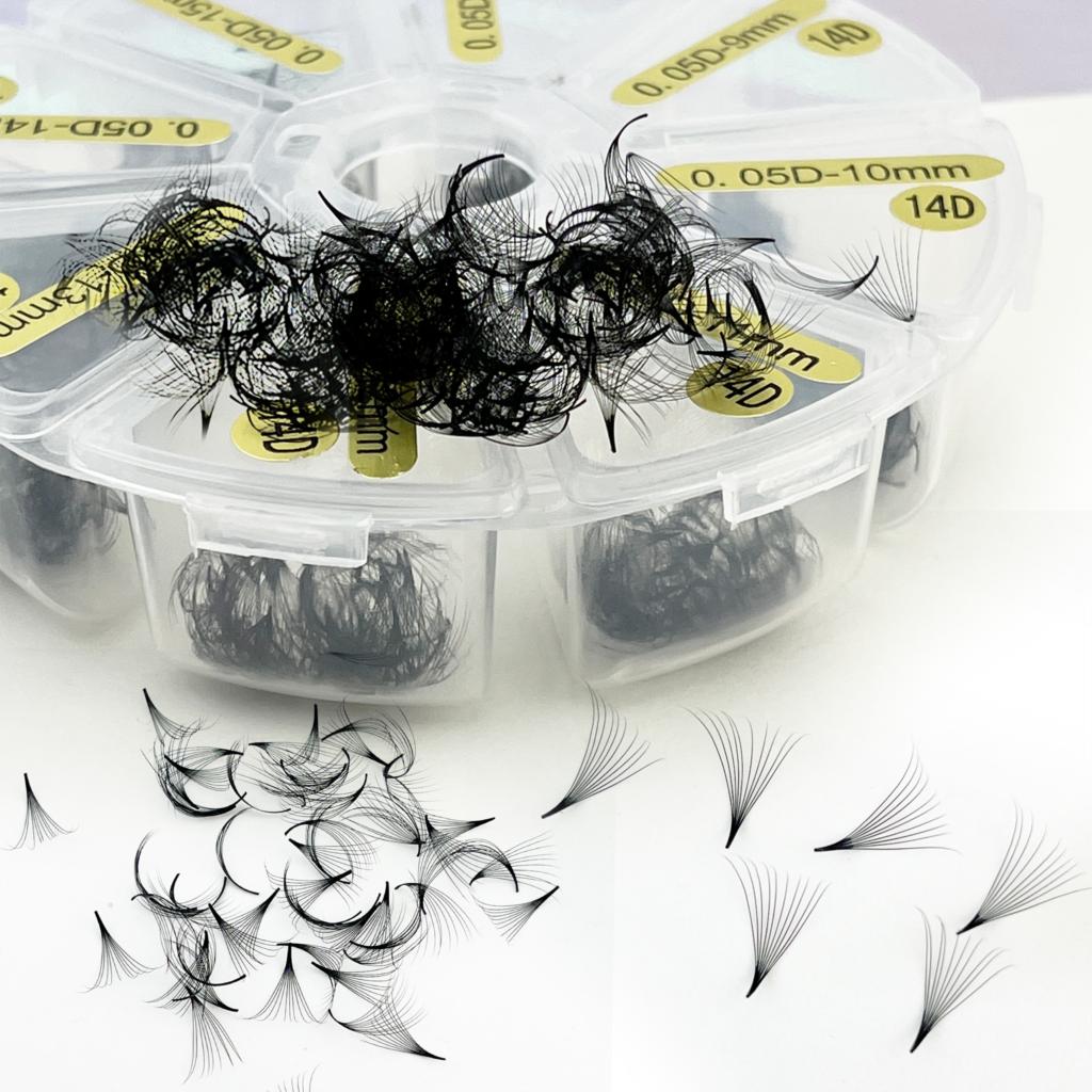 Tbestt Premade Fans Lashes 10D - Eyelash Extension Russian Volume 评论和价格